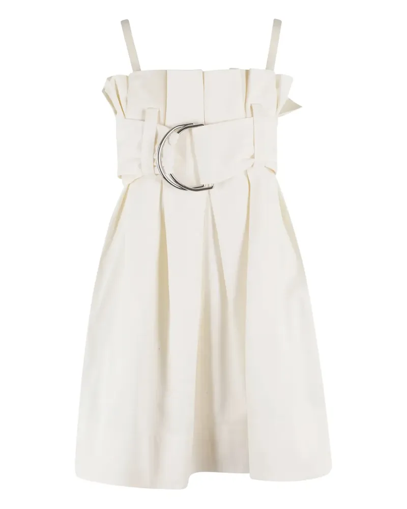 J.W.Anderson Plissiertes Minikleid mit Gürtel - Nude Nude