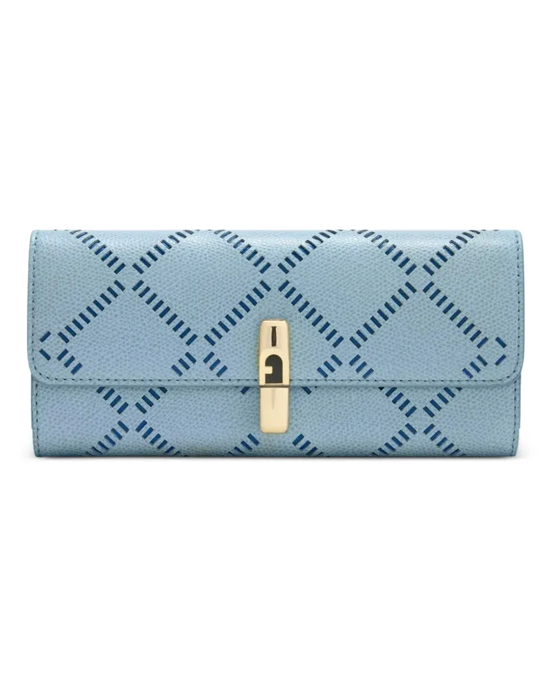 Furla Iride Portemonnaie mit Drehverschluss - Blau Blau