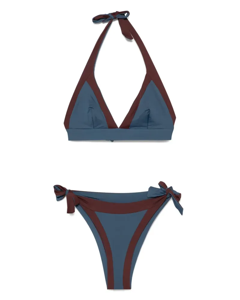 FISICO-Cristina Ferrari Wendbarer Bikini - Blau Blau