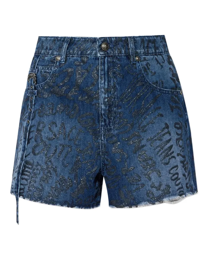 Versace Jeans Klassische Jeans-Shorts - Blau Blau