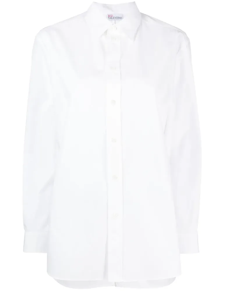 RED Valentino Camicia Hemd - Weiß Weiß