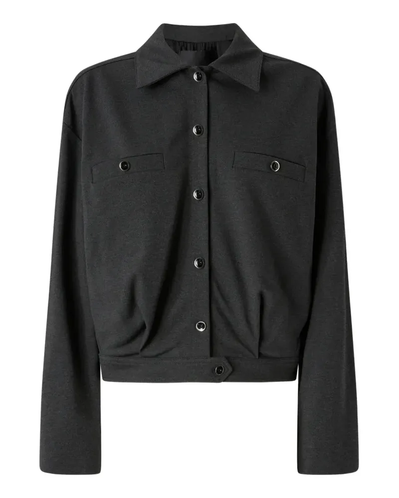 Pinko Jacke mit Falten - Grau Grau