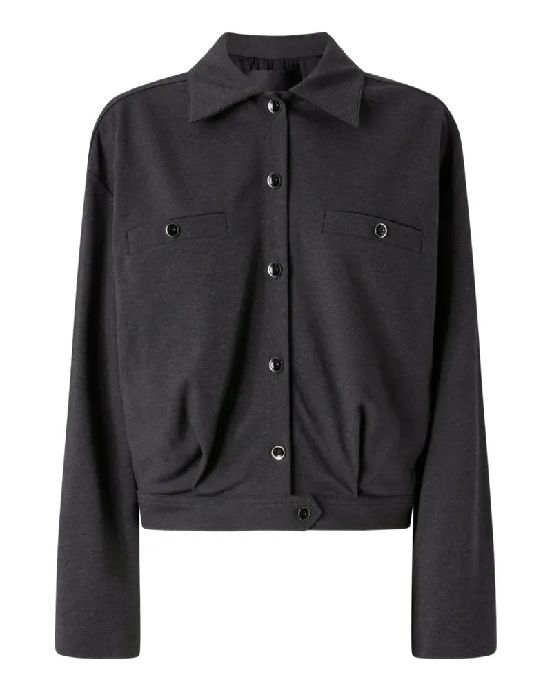 Pinko Jacke mit Falten - Grau Grau