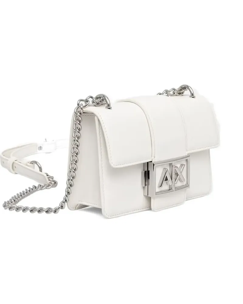 Armani Exchange Umhängetasche mit Logo - Weiß Weiß
