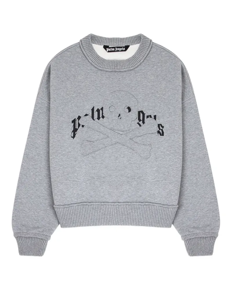 Palm Angels Pullover im Patchwork-Look - Grau Grau