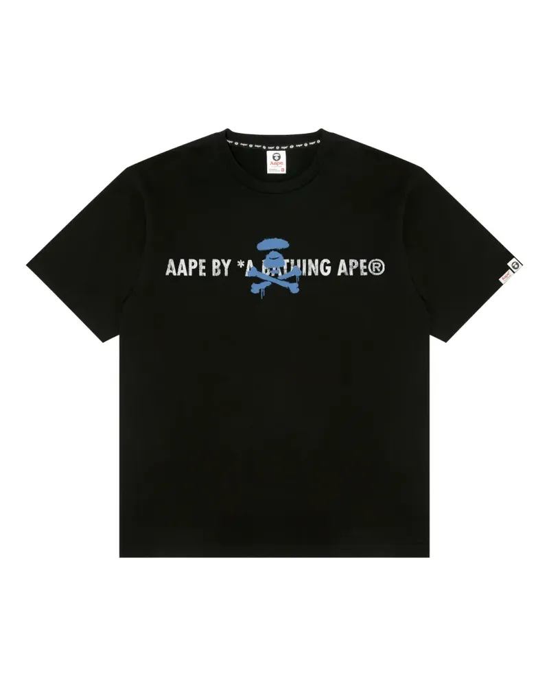 BAPE Klassisches T-Shirt - Schwarz Schwarz