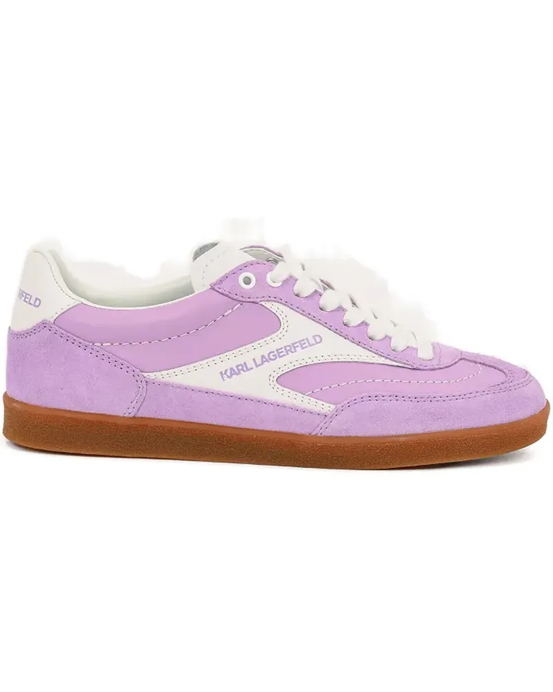 Karl Lagerfeld Kandidate Sneakers aus Wildleder - Violett Violett