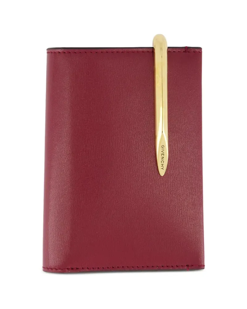 Givenchy Pinch leather wallet - Rot Rot