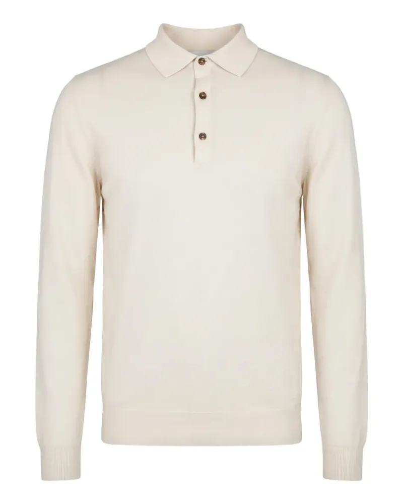 Etro long-sleeve buttoned polo shirt - Weiß Weiß