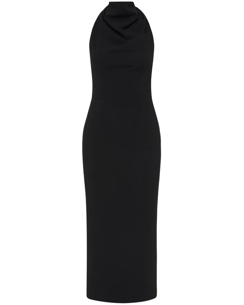 Rebecca Vallance Elora Midikleid - Schwarz Schwarz