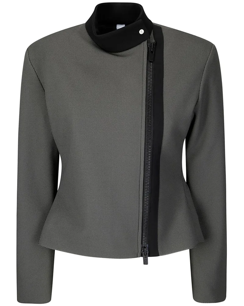 CFCL Mesh-Jacke mit Reißverschluss - Grau Grau