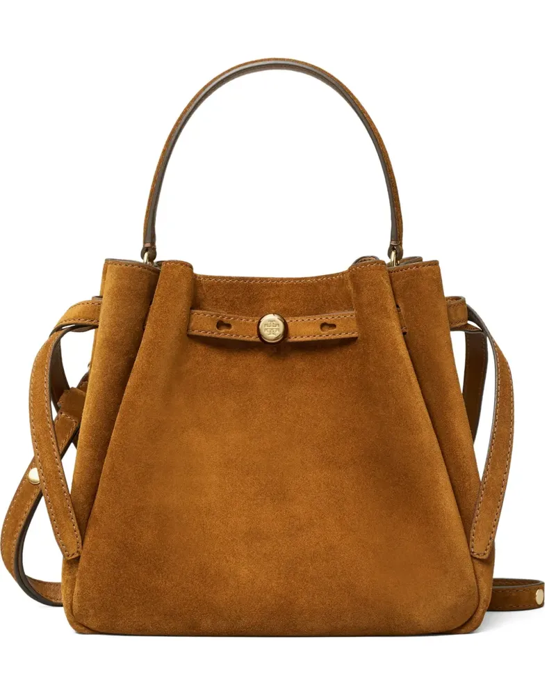 Tory Burch Romy Beuteltasche aus Wildleder - Braun Braun