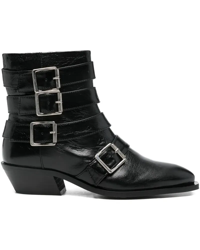 Alohas Stiefel mit spitzer Kappe - Schwarz Schwarz