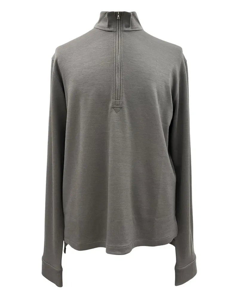 Rier Klassischer Pullover - Grau Grau
