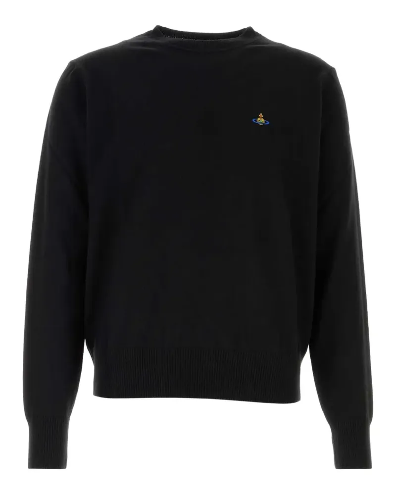 Vivienne Westwood Alex Pullover mit Orb-Stickerei - Schwarz Schwarz