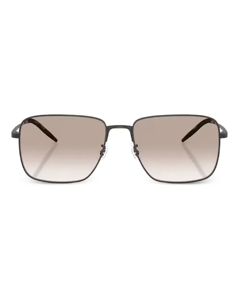 Oliver Peoples Welston Brille mit eckigem Gestell - Schwarz Schwarz