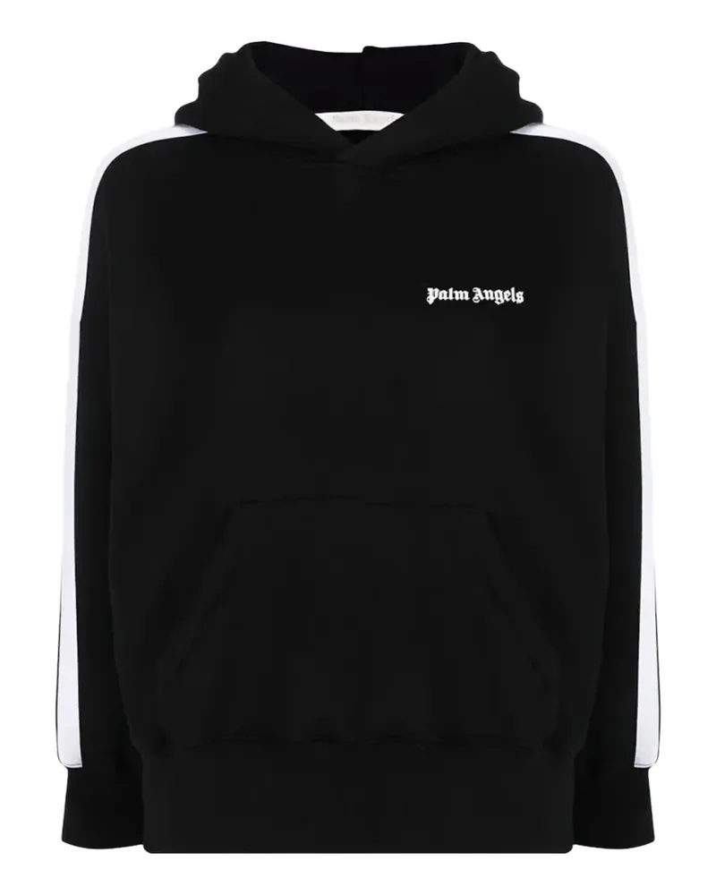 Palm Angels side-stripe hoodie - Schwarz Schwarz