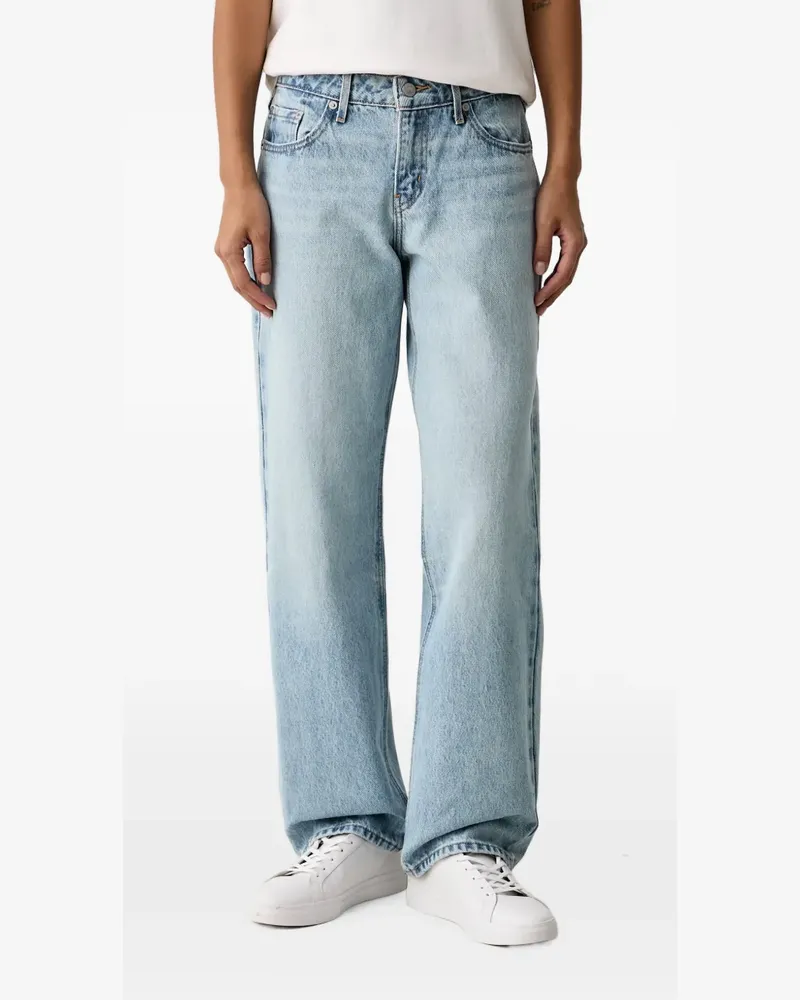 Levi's low-rise straight-leg jeans - Blau Blau