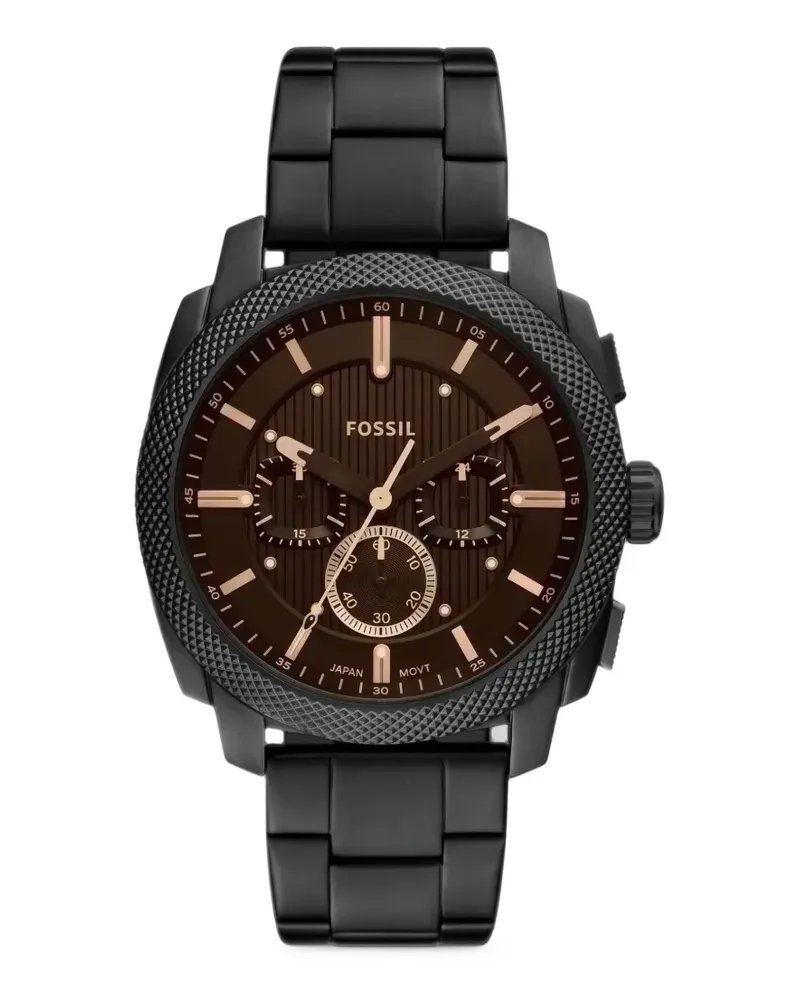 Fossil Machine 44mm watch - Schwarz Schwarz