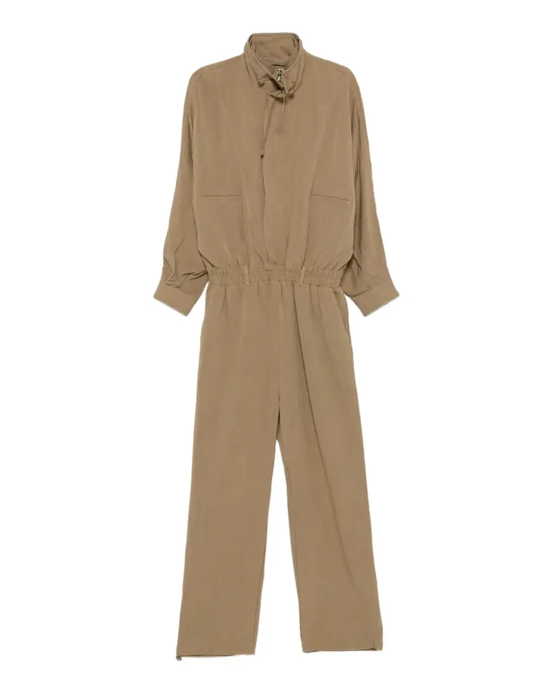 FRANKIE Shop drawstring jumpsuit - Nude Nude