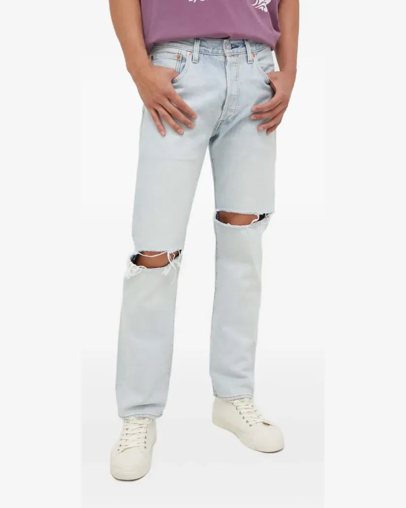 Levi's 501® '93 Jeans im Distressed-Look - Blau Blau
