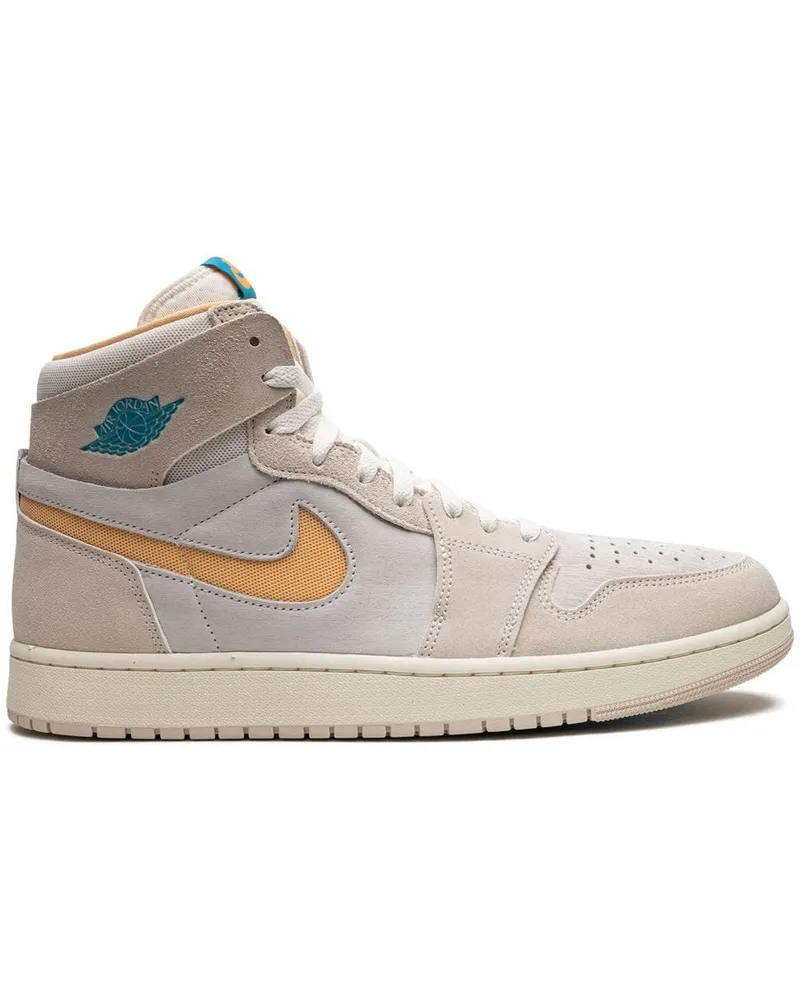 Jordan Air  1 Zoom CMFT 2 Light Orewood/Citrus Sneakers - Nude Nude