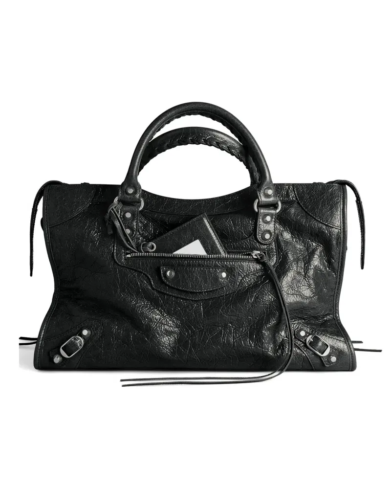 Balenciaga medium Le City tote bag - Schwarz Schwarz