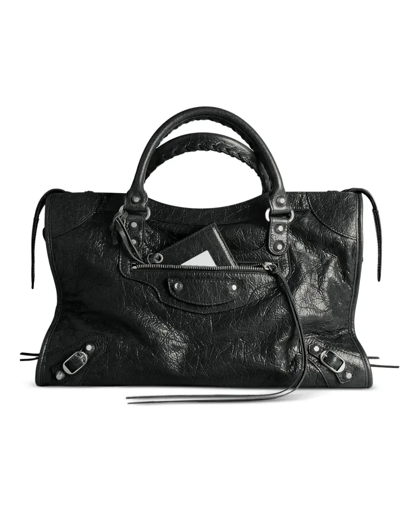 Balenciaga medium Le City tote bag - Schwarz Schwarz