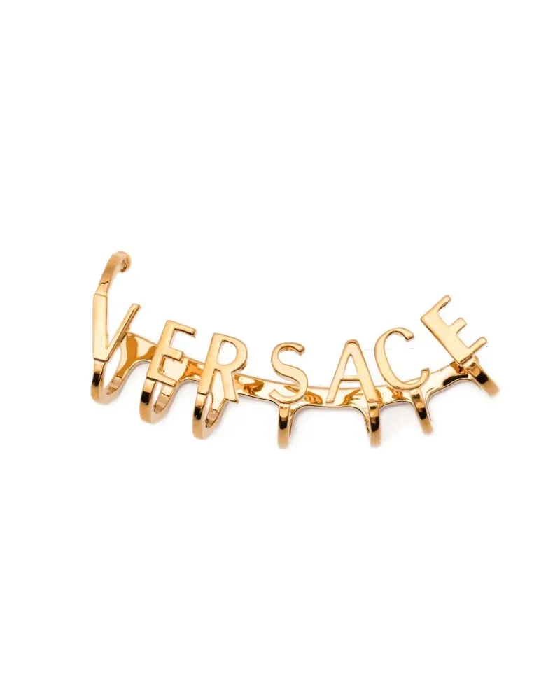 Versace Ear Cuff mit Logo - Gold Gold