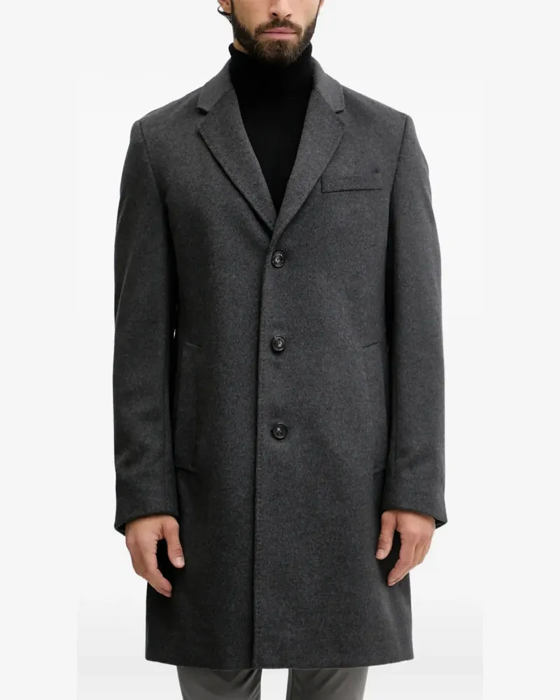 HUGO BOSS buttoned coat - Grau Grau