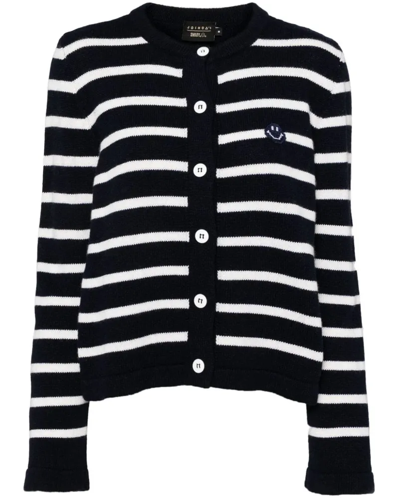 Joshua Sanders Gestreifter Cardigan - Blau Blau