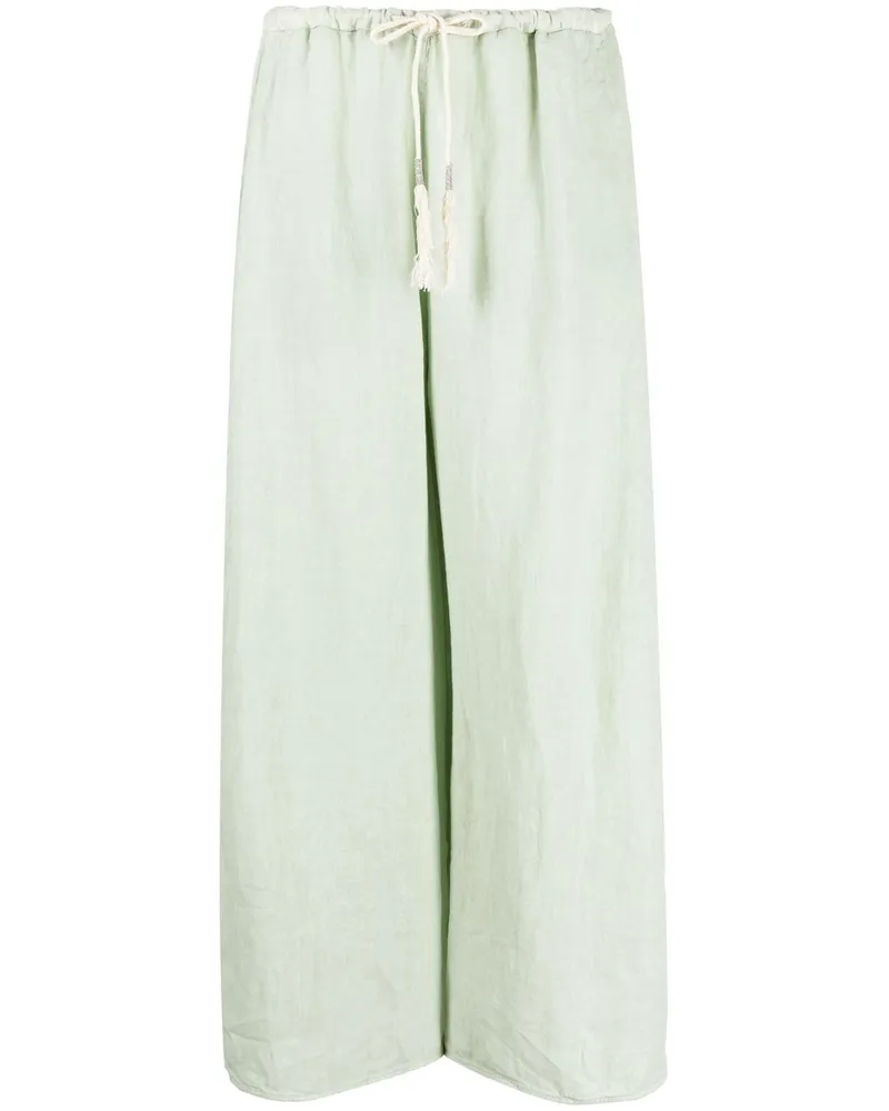 Fabiana Filippi Gerade Hose mit Kordelzug - Grün Grün