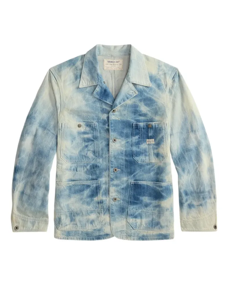 Ralph Lauren Hemdjacke mit geknöpften Taschen - Blau Blau