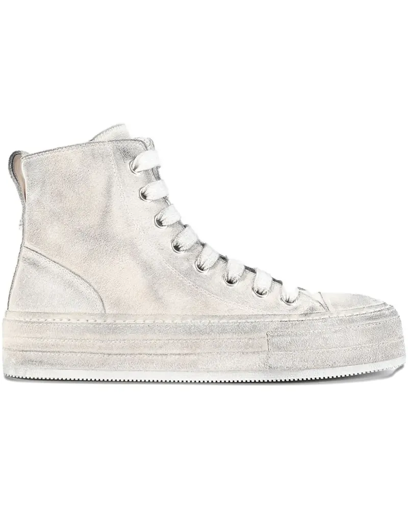 Ann Demeulemeester Orvo Sneakers aus Wildleder - Weiß Weiß