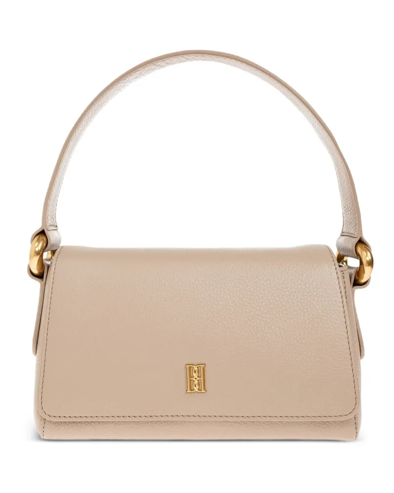By Malene Birger Lellie leather shoulder bag - Nude Nude