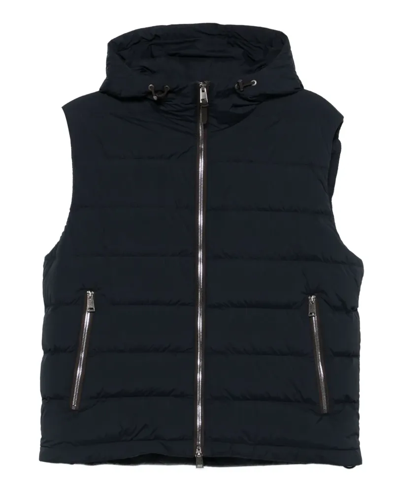 HUGO BOSS Weste mit Kapuze - Blau Blau