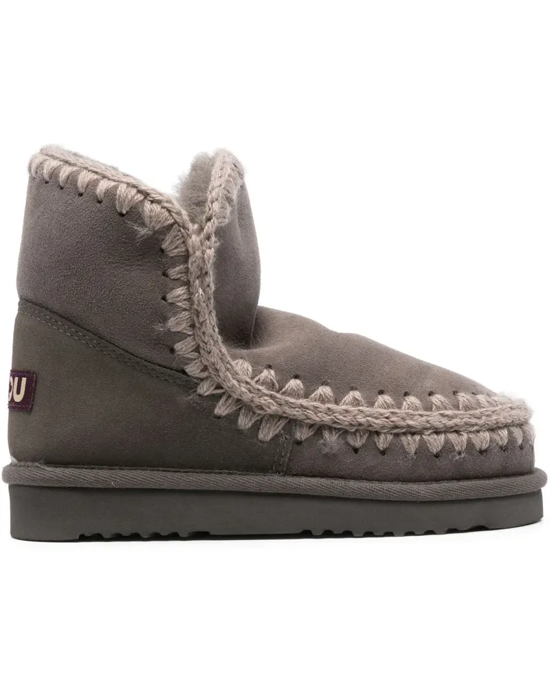 Mou Stiefel mit Logo - Grau Grau
