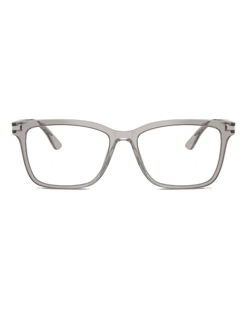 Prada rectangle-frame glasses - Grau Grau