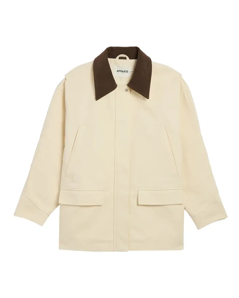 APPARIS Clive collared jacket - Nude Nude