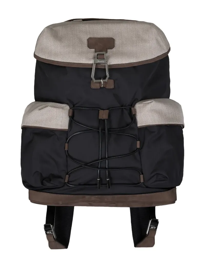 MOORER Ortles Rucksack - Schwarz Schwarz