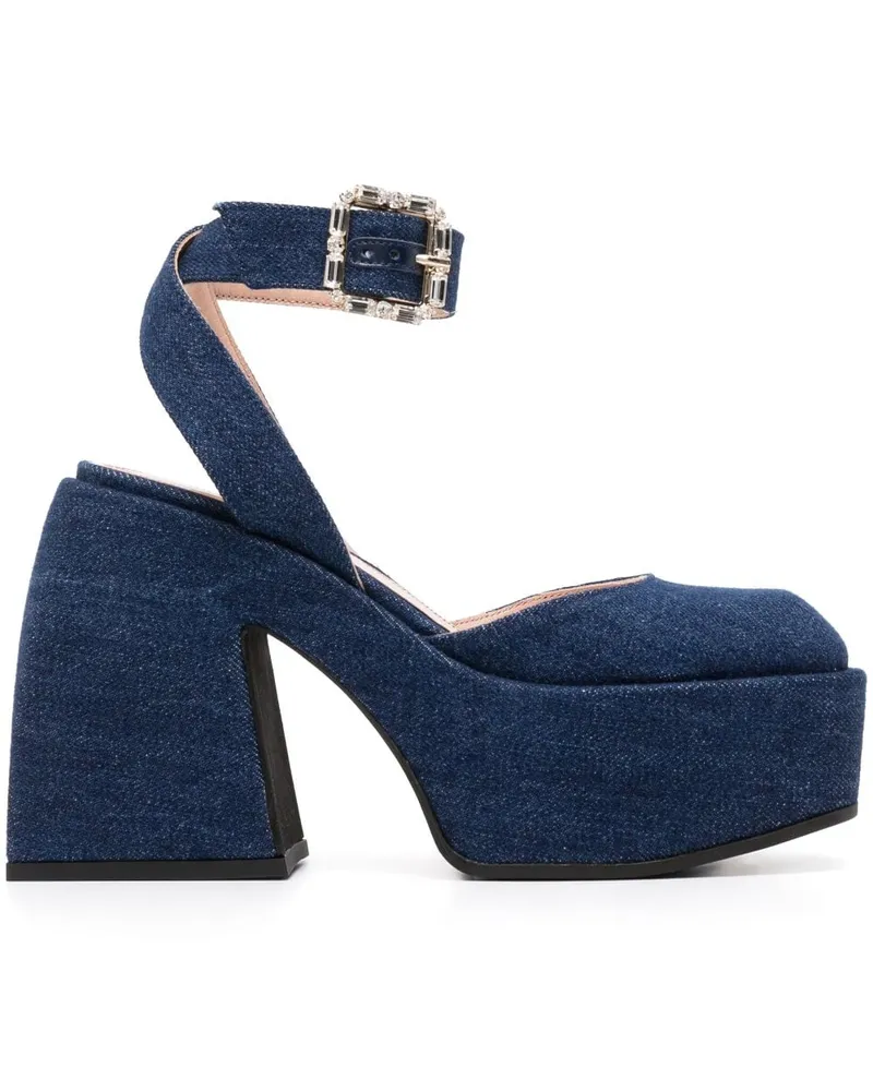 NODALETO Bulla Sofia Pumps - Blau Blau