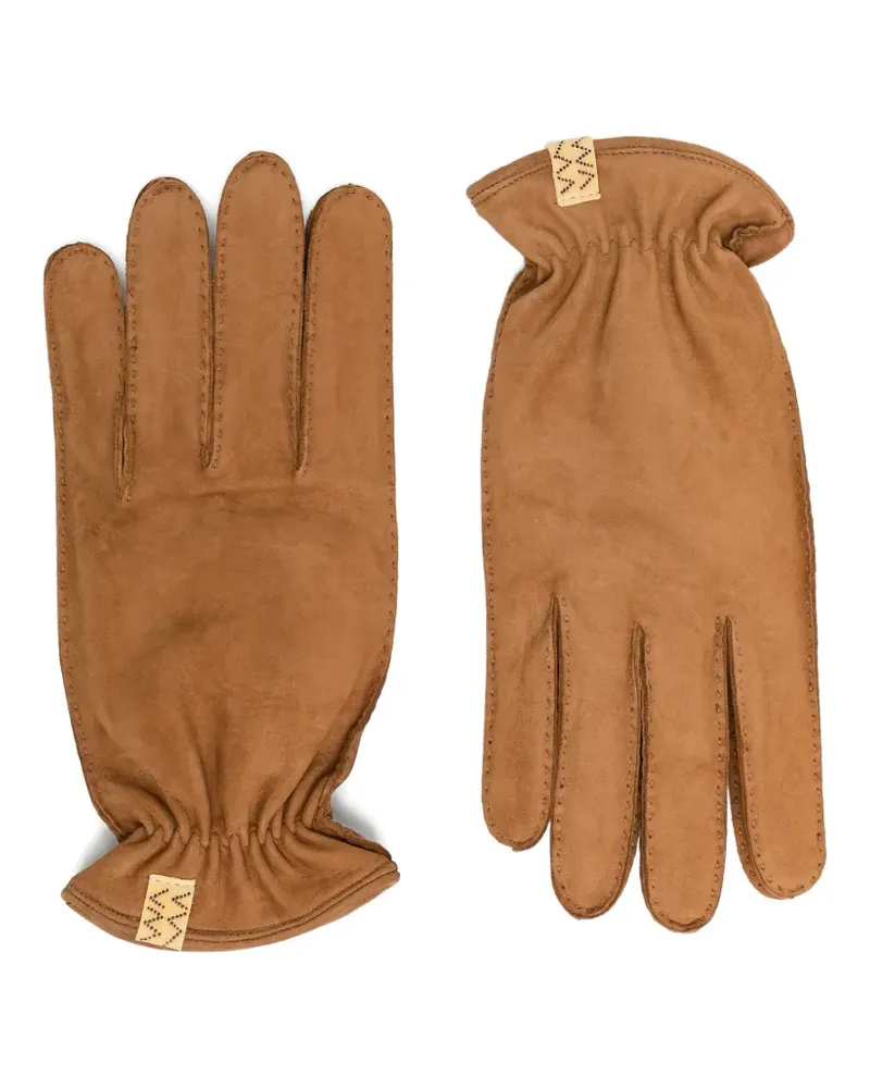 Visvim Handschuhe aus Leder - Braun Braun