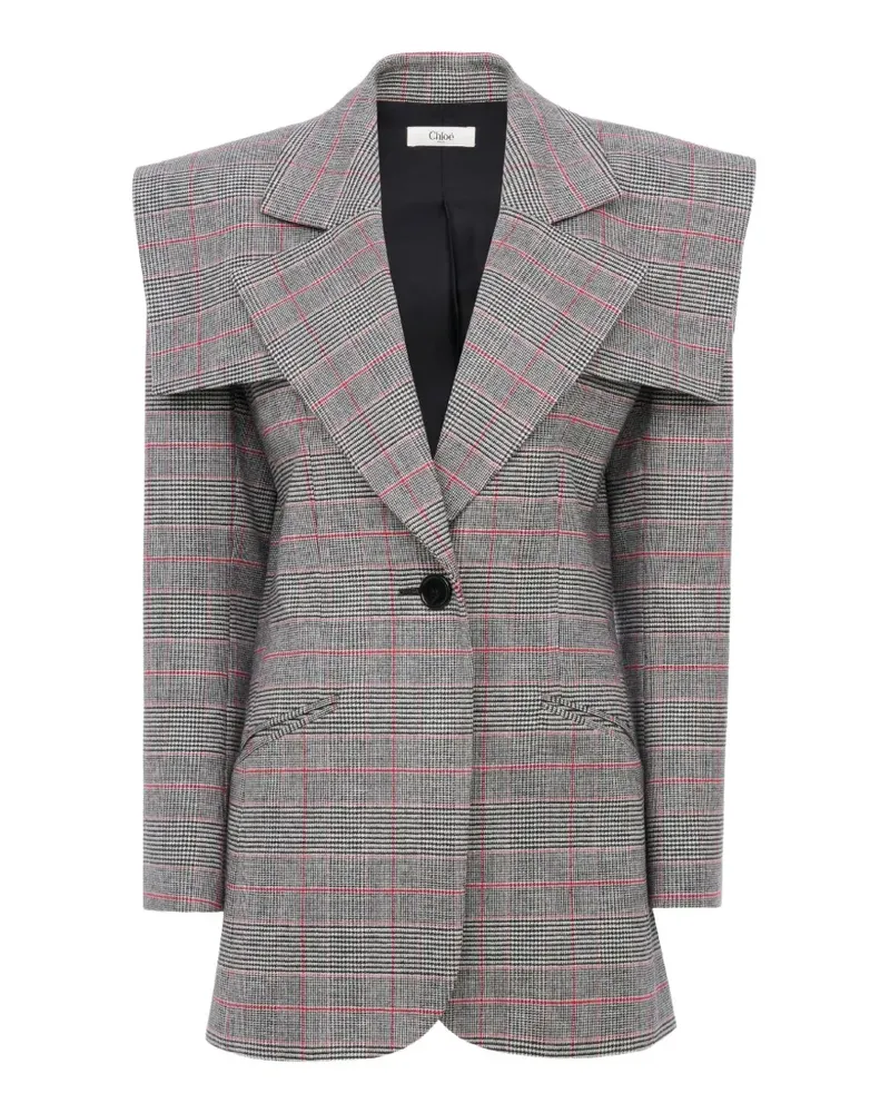 Chloé Blazer mit Cape-Detail - Grau Grau
