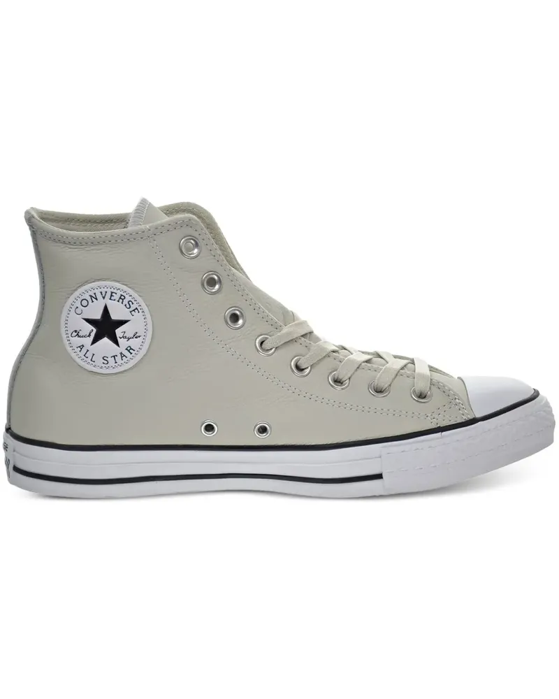 Converse Chuck Taylor All Star High "Buff/Shadow Teal/White" Sneakers - Nude Nude