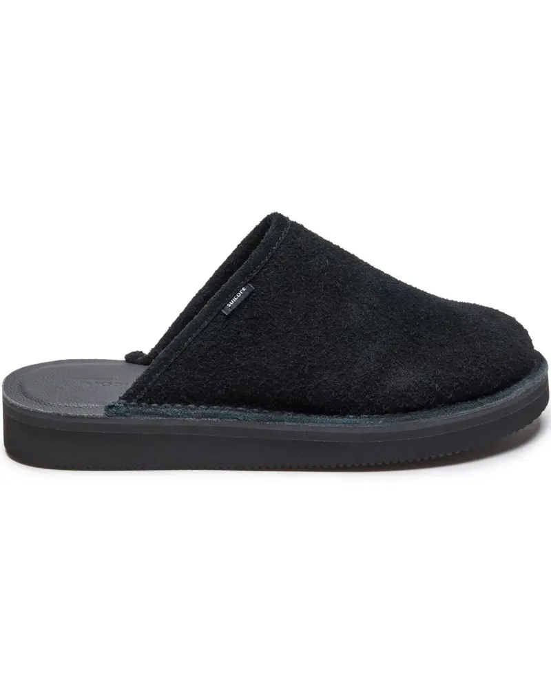 SUICOKE No Wave Slipper - BLACK Black