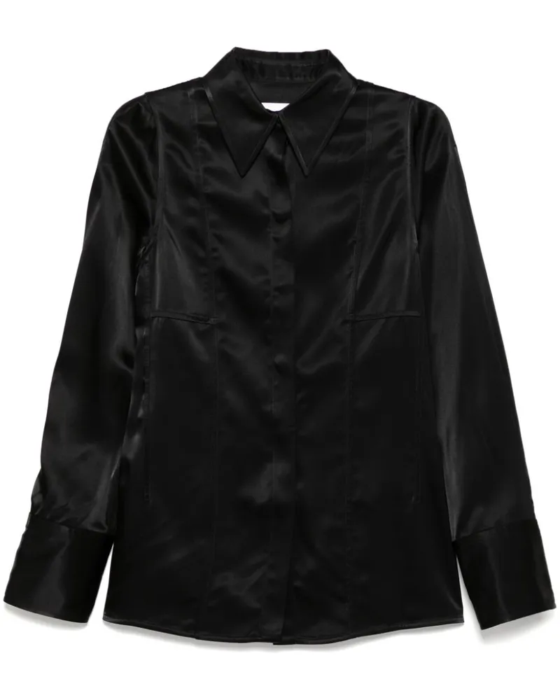 Jil Sander Langärmeliges Hemd - Schwarz Schwarz