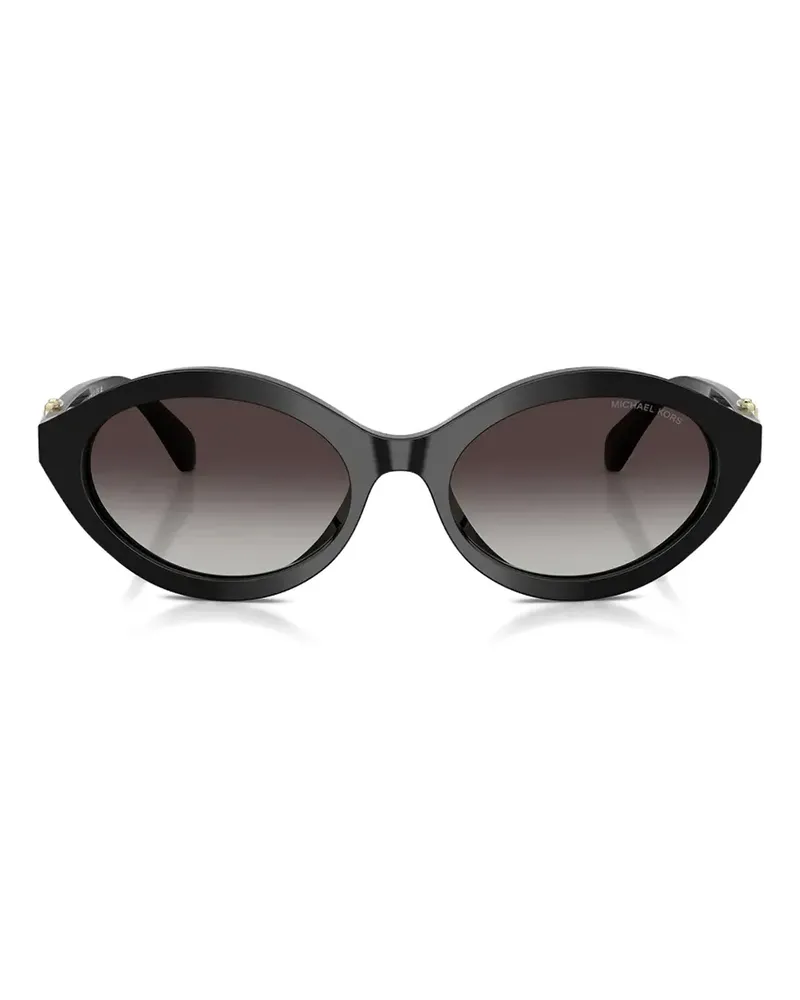 Michael Kors Carlazzo oval-frame sunglasses - Schwarz Schwarz