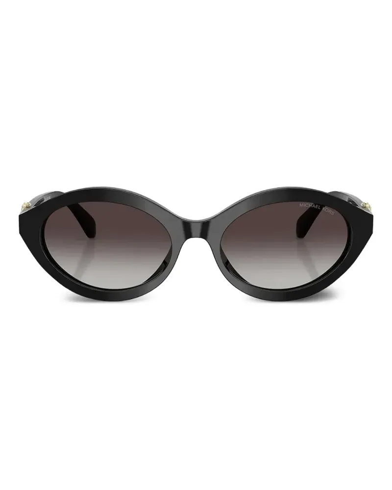 Michael Kors Carlazzo oval-frame sunglasses - Schwarz Schwarz