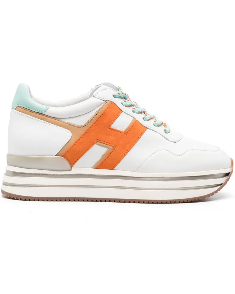 Hogan Midi H222 Sneakers - Weiß Weiß