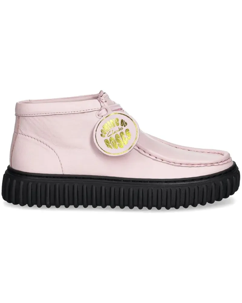 Clarks Martine Rose Torhill Stiefel - Rosa Rosa